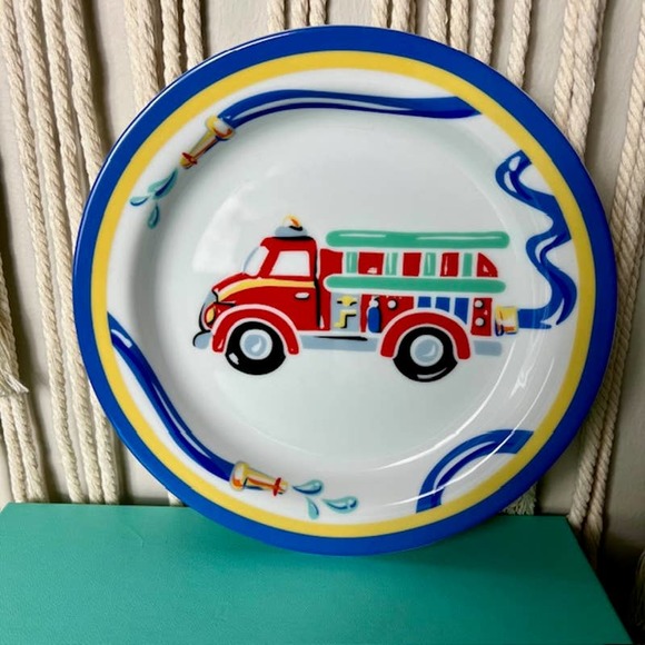 TIFFANY & Co. “FIRE STATION" Mug/Cereal Bowl/Plate 3 Piece Set BRAND NEW - Picture 3 of 10